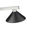 Z-Lite Cobalt Billiard, 3-Light, 14 In.W x 46 In.L x 8 In.H, Brushed Nickel/Matte Black 152BN-MMB - alternate 5